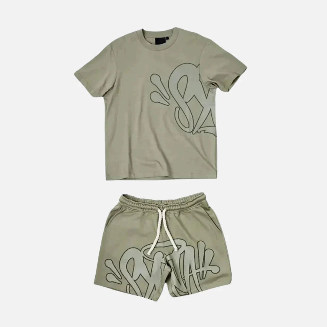 T-Shirt and Shorts Set | Green