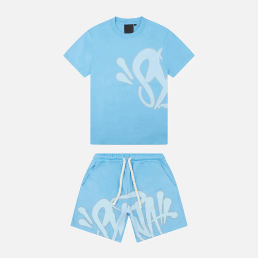 T-Shirt and Shorts Set | Blue